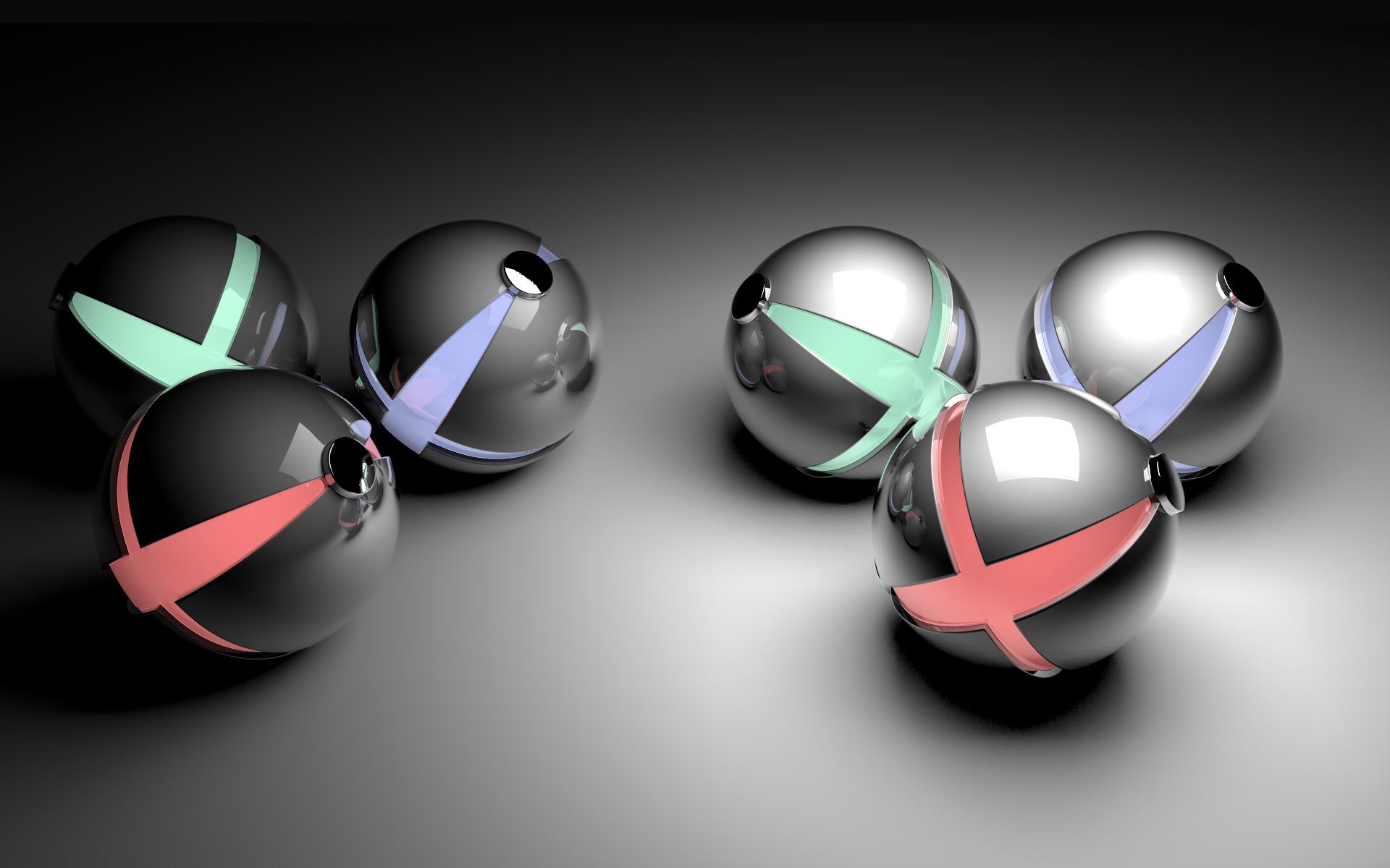 Digital Art Spheres