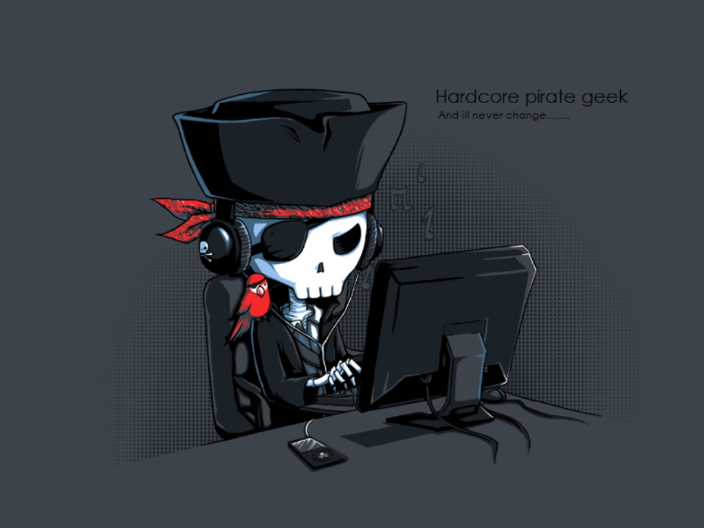 Hardcore Pirate Geek