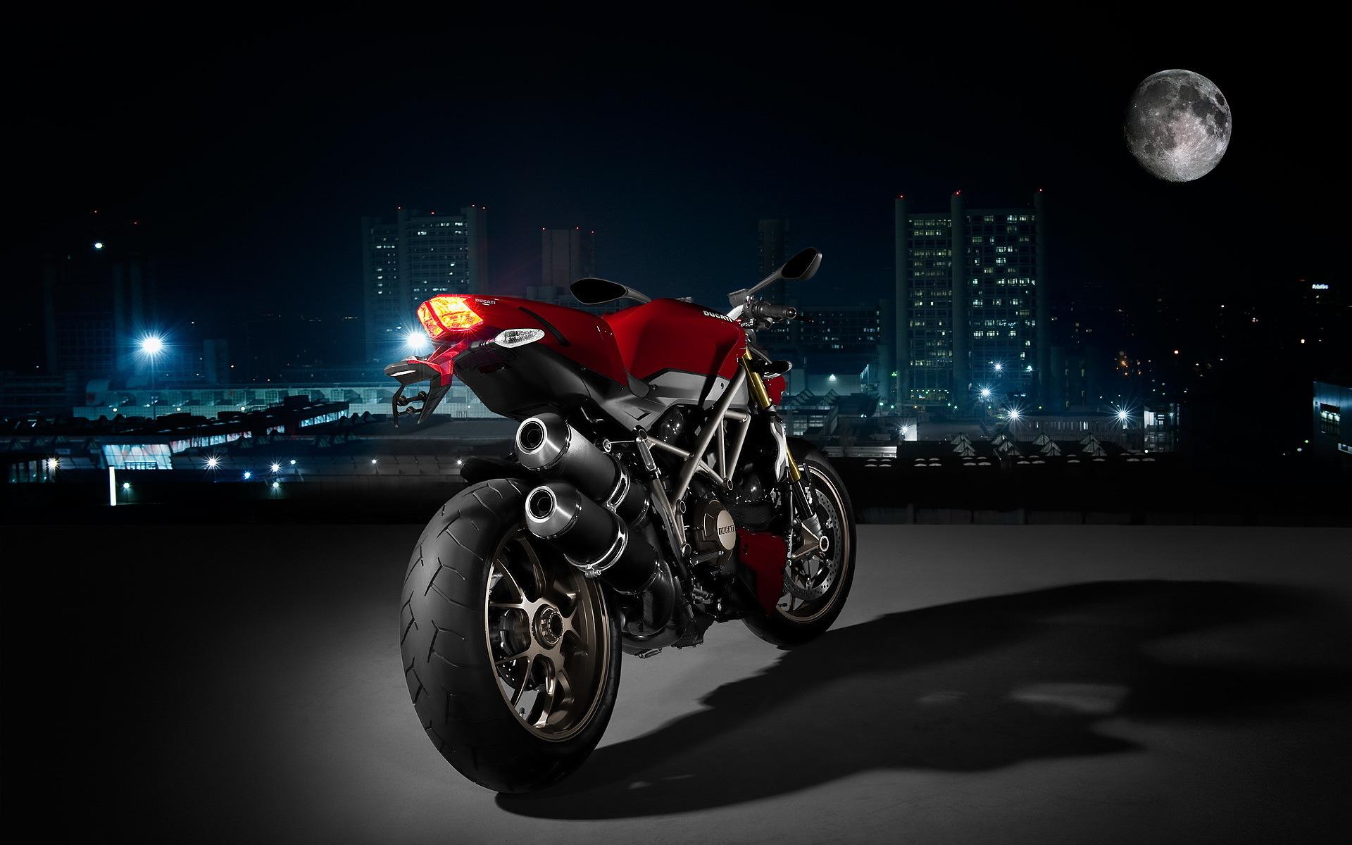 Ducati At Night