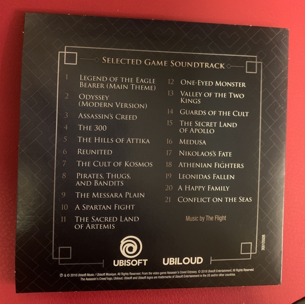 Bande Original, Disque digital: Assassin's Creed Odyssey Selected game Soundtrack Image.num1718053030.of.world-lolo.com