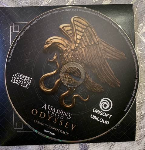 Bande Original, Disque digital: Assassin's Creed Odyssey Selected game Soundtrack Image.num1718086007.of.world-lolo.com